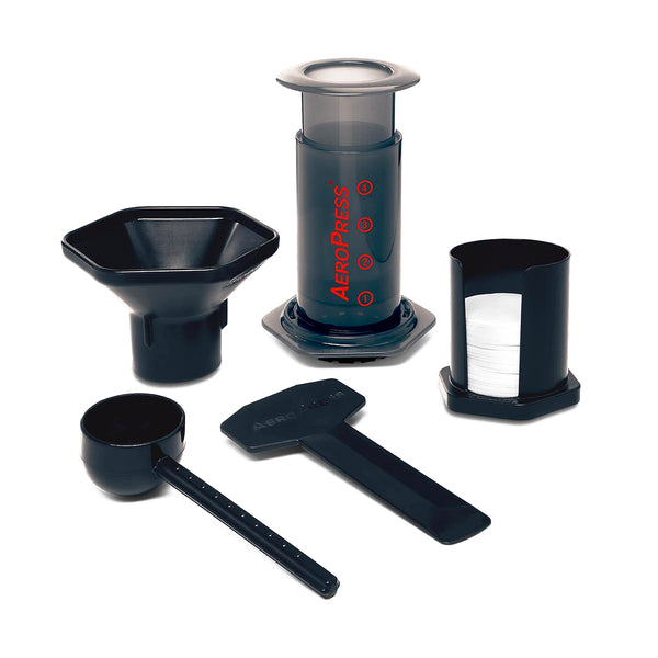 Aeropress Coffee maker components supplied by Pollards Coffee Roasters